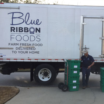 Loading the handtruck